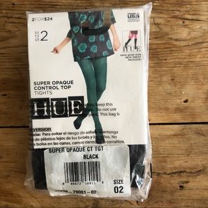HUE Control Top Opaque Tights